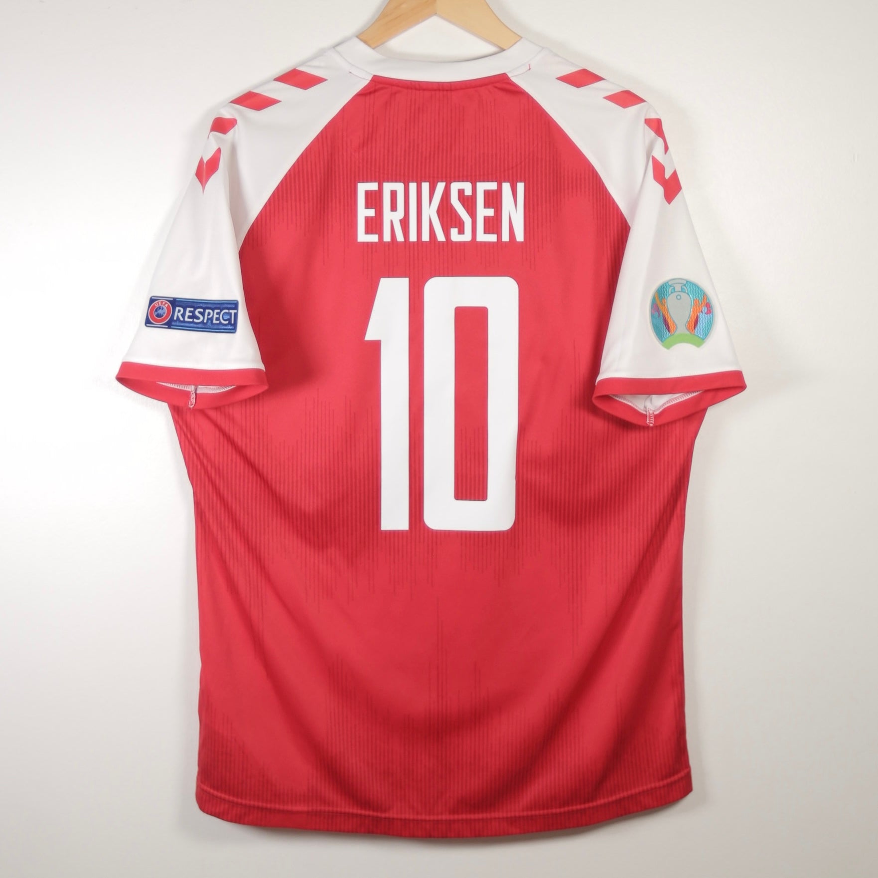 Denmark 2020 Home – Hummel - Christian Eriksen | Size L