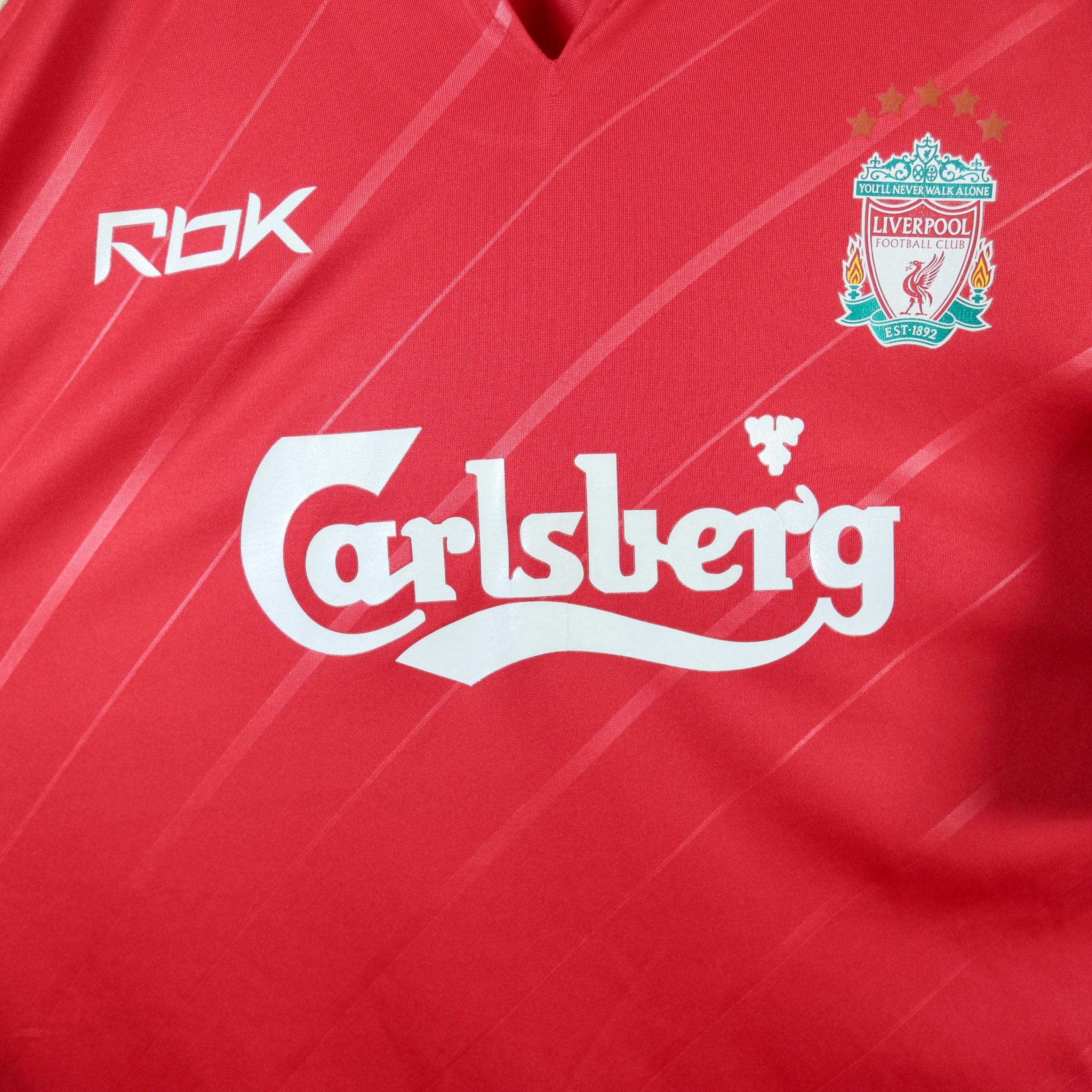 Liverpool 05/06 Home Champions League – Reebok - Size L