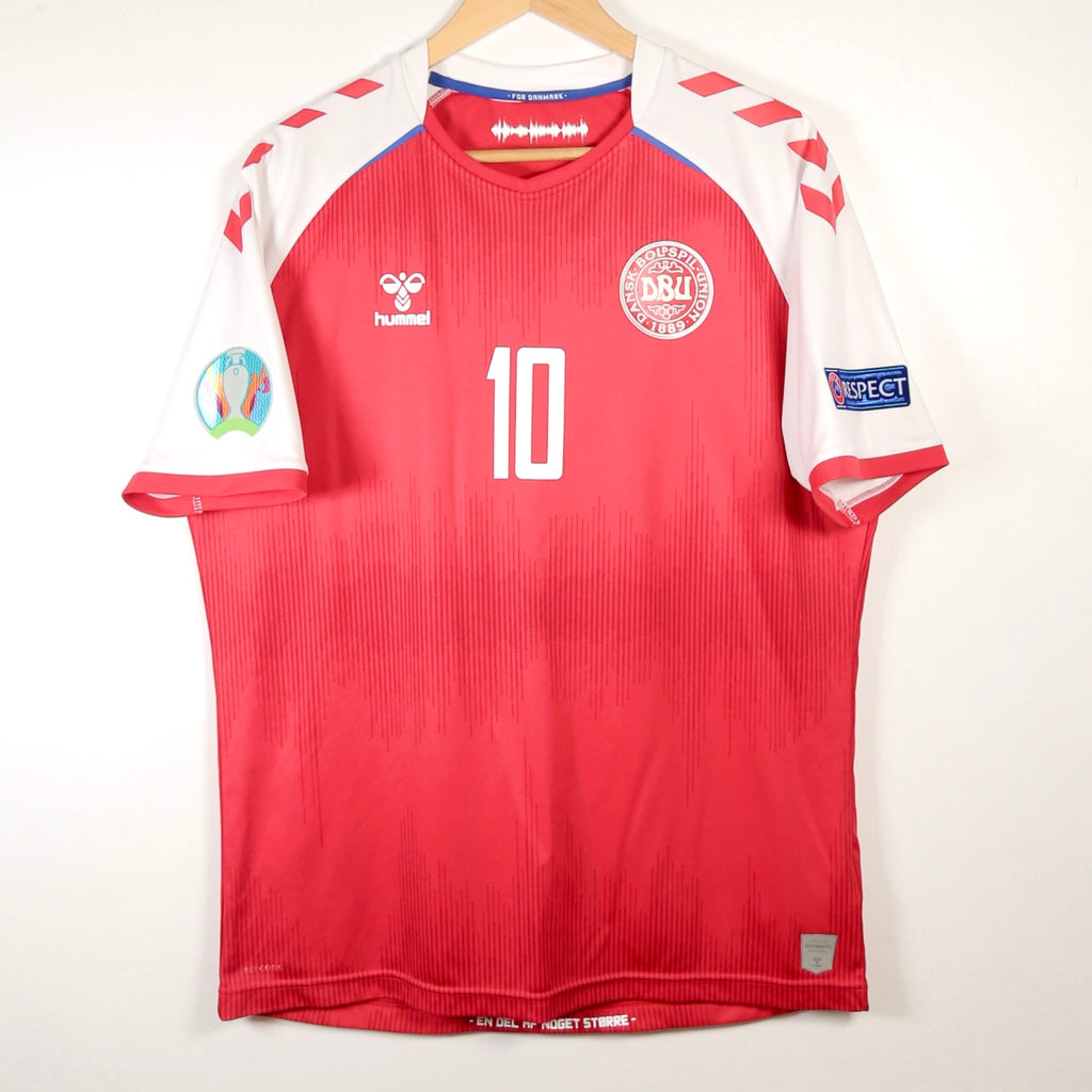 Denmark 2020 Home – Hummel - Christian Eriksen | Size L