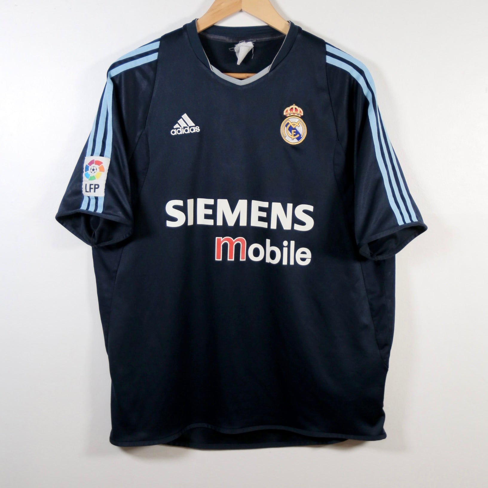 Real Madrid 03/04 Away – Adidas - Custom number 15 | Size M
