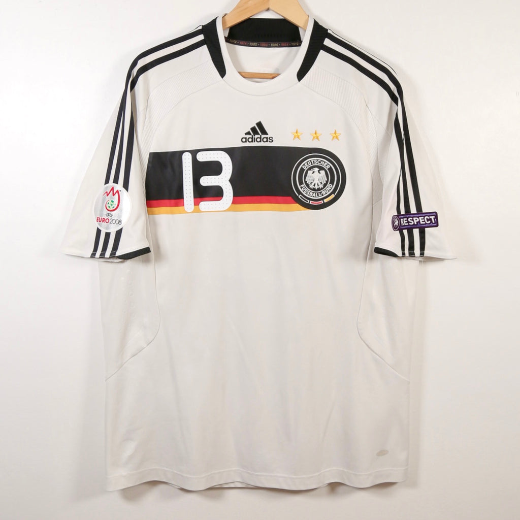 Germany 2008 Home - Adidas - Michael Ballack - Size L