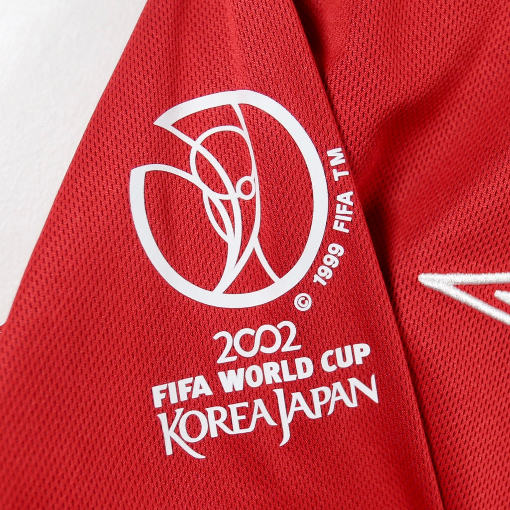 England 2002 Away – Umbro - David Beckham | Size M | Long Sleeve | Reversible