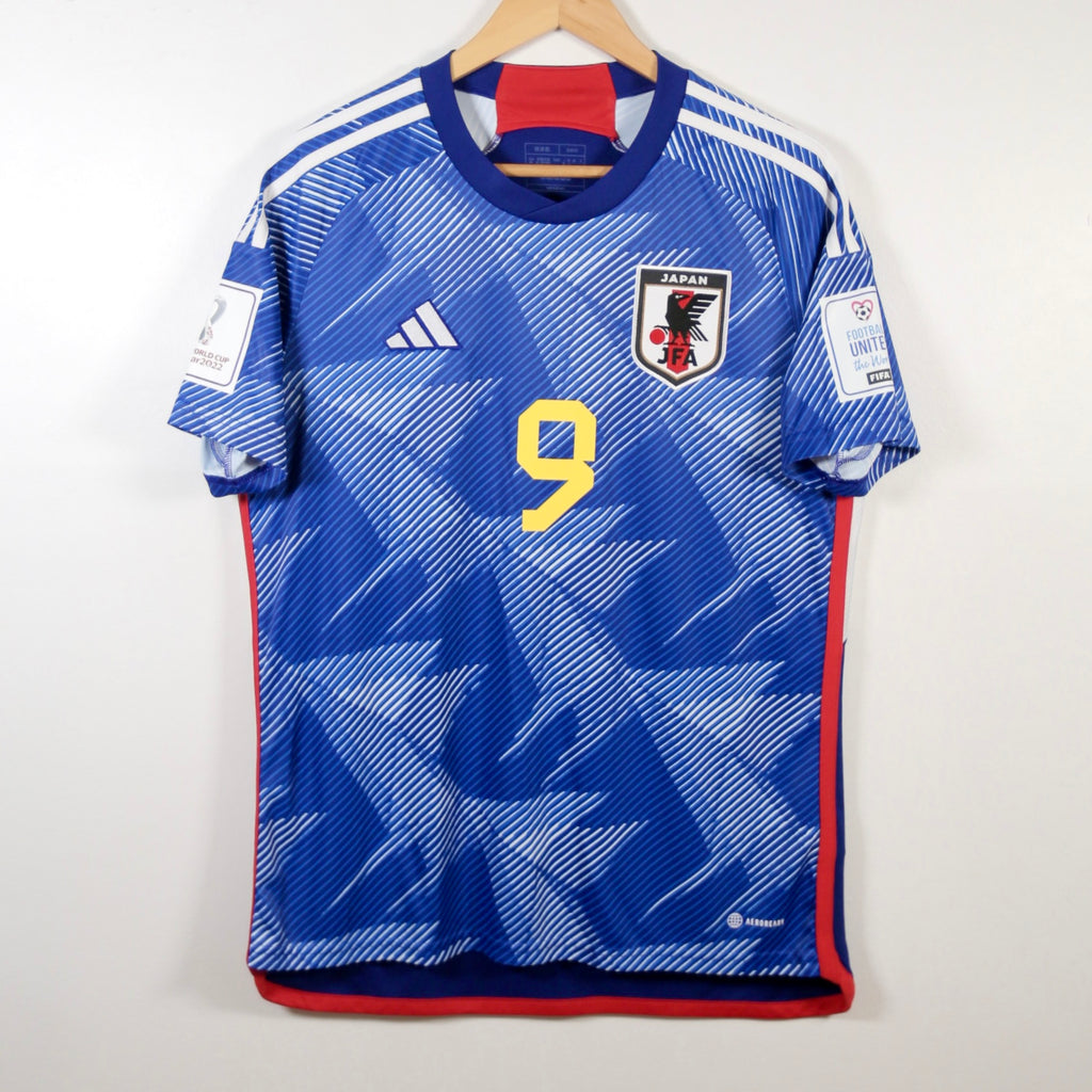 Japan 2022 Home - Adidas - Kaoru Mitoma - Size M