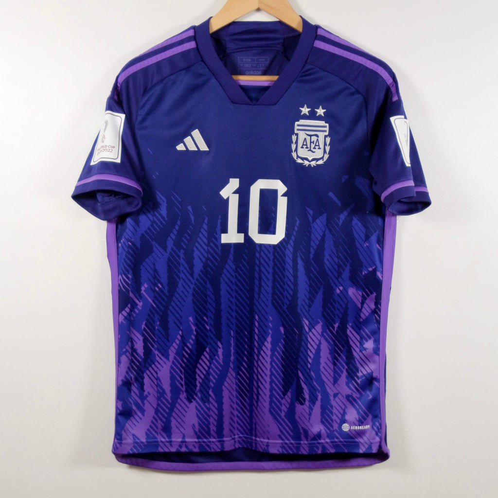 Argentina 2022 Away - Adidas - Lionel Messi - Size S