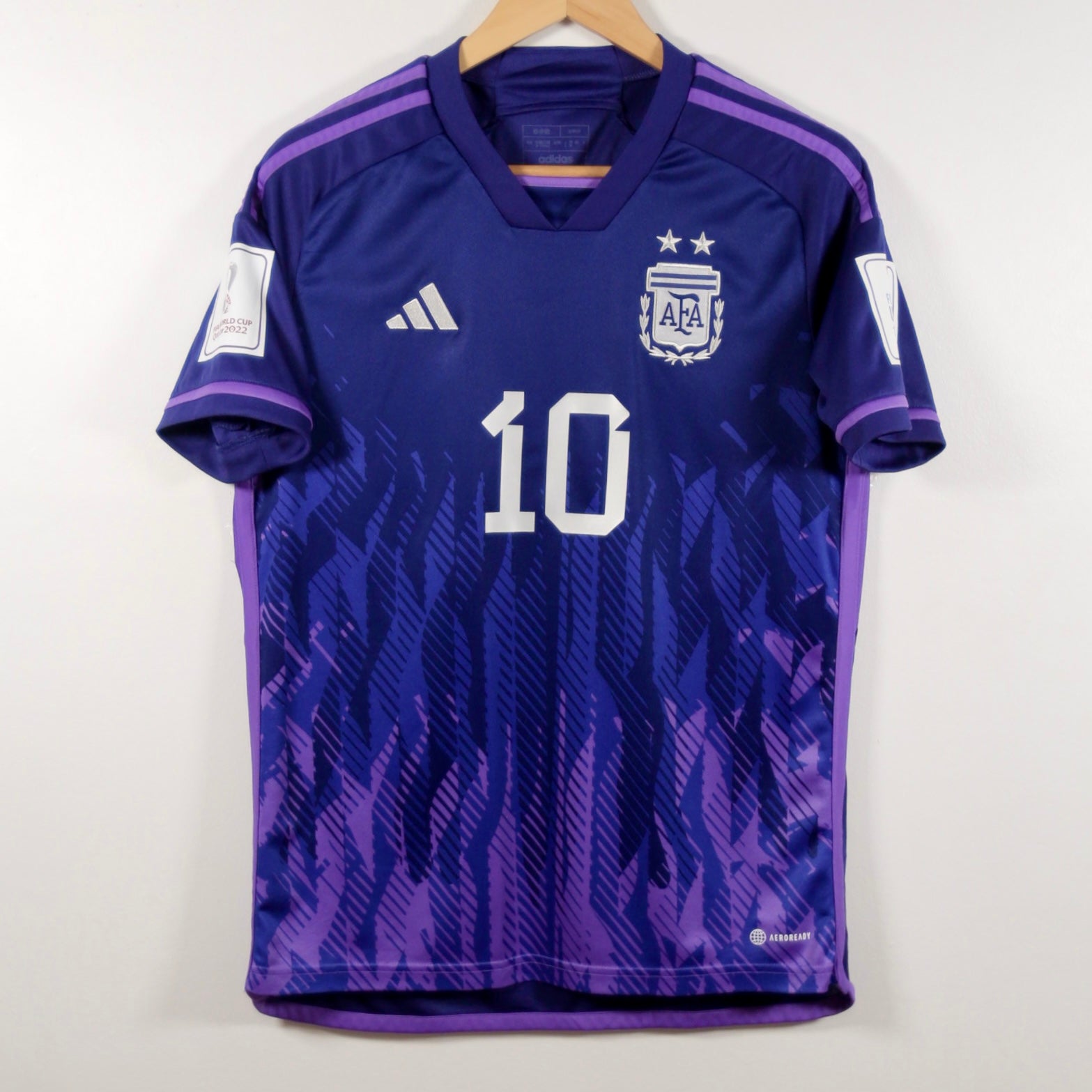 Argentina 2022 Away - Adidas - Lionel Messi - Size S