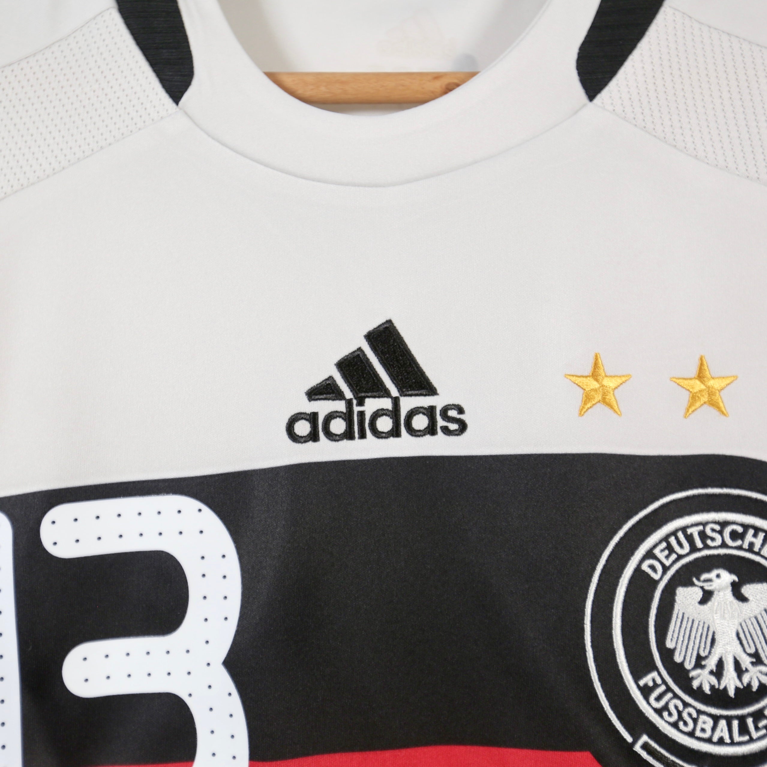 Germany 2008 Home - Adidas - Michael Ballack - Size L