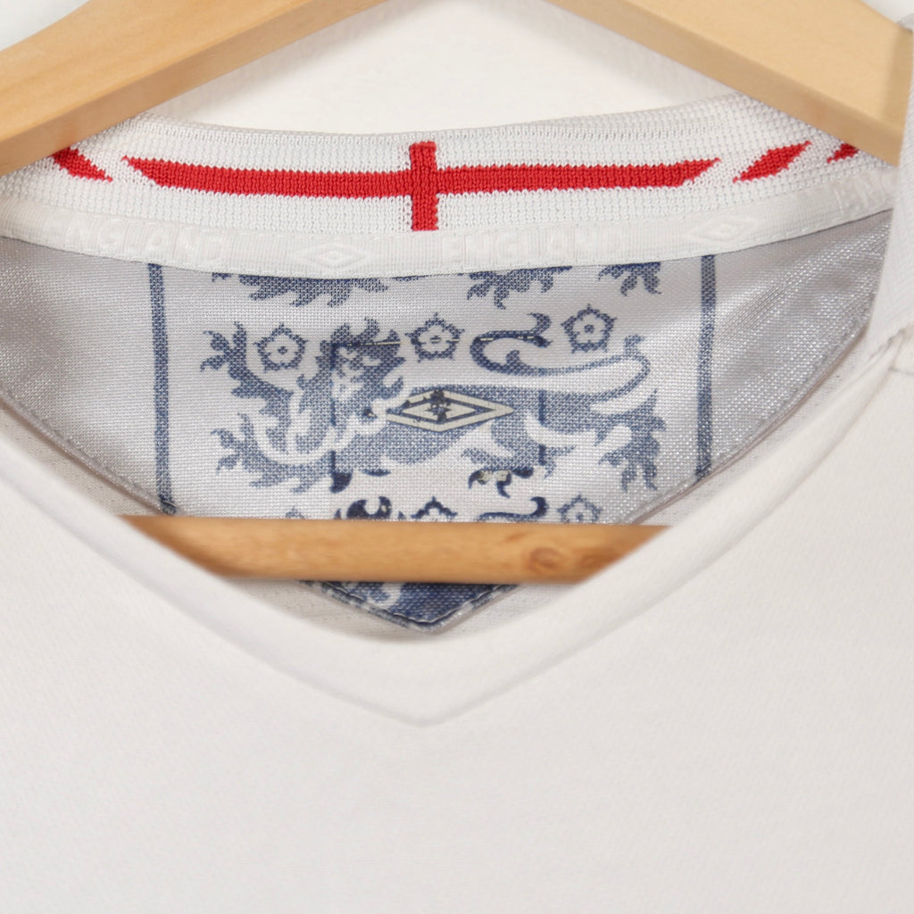 England 2006 Home – Umbro - David Beckham - Size M