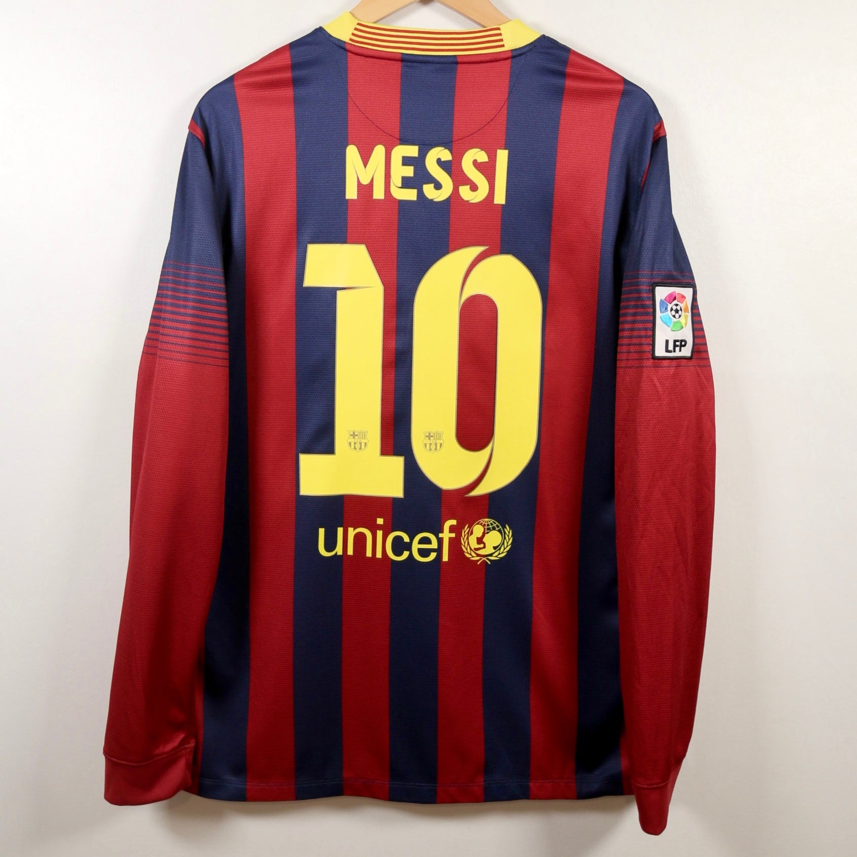 Barcelona 13/14 Home – Nike - Lionel Messi | Size L
