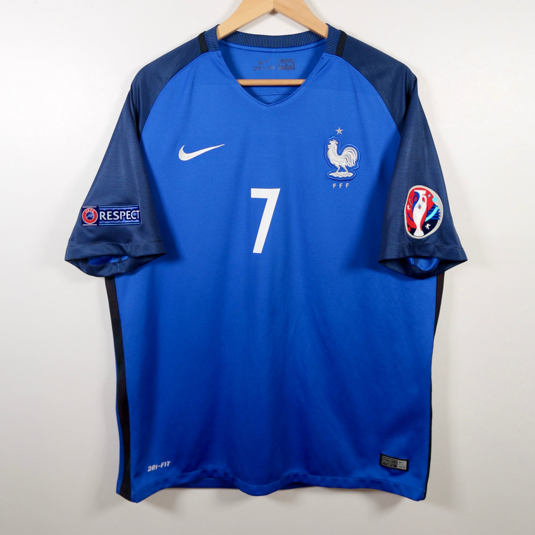 France 2016 Home – Nike - Antoine Griezmann | Size XL