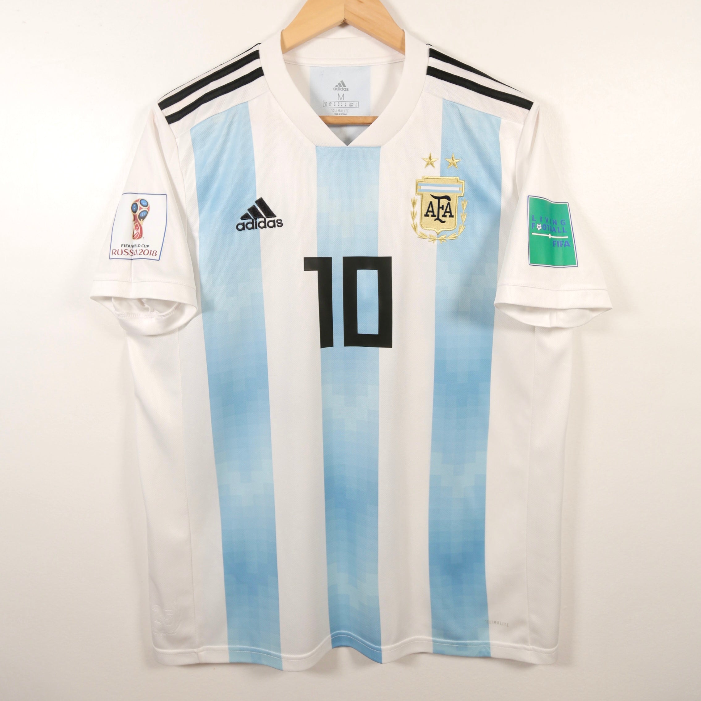 Argentina 2018 Home - Adidas - Lionel Messi | Size M