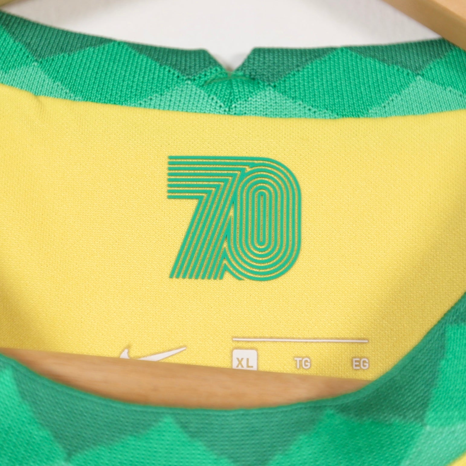 Brazil 2020 Home – Nike - Vini Jr | Size XL