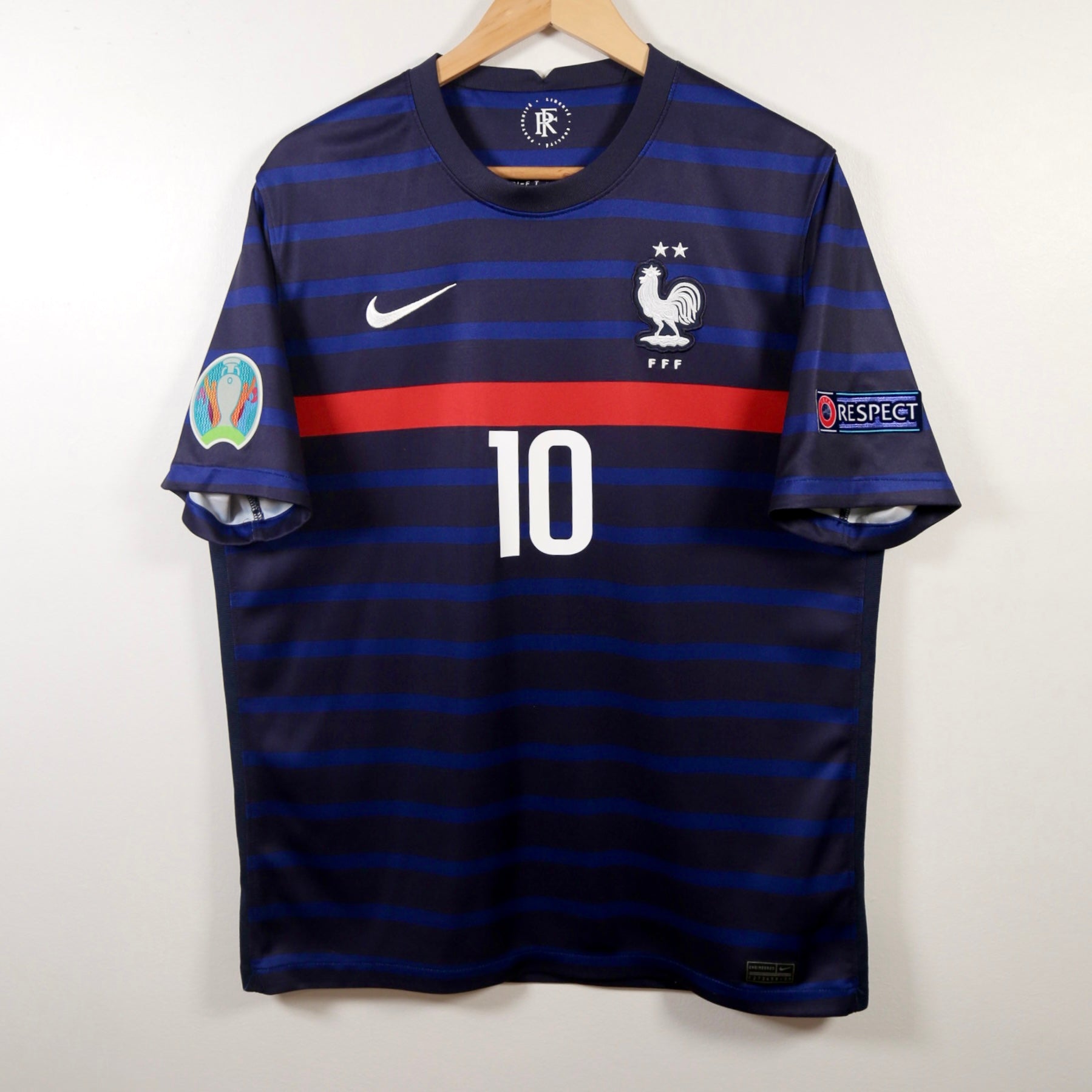 France 2020 Home – Nike - Kylian Mbappe | Size L