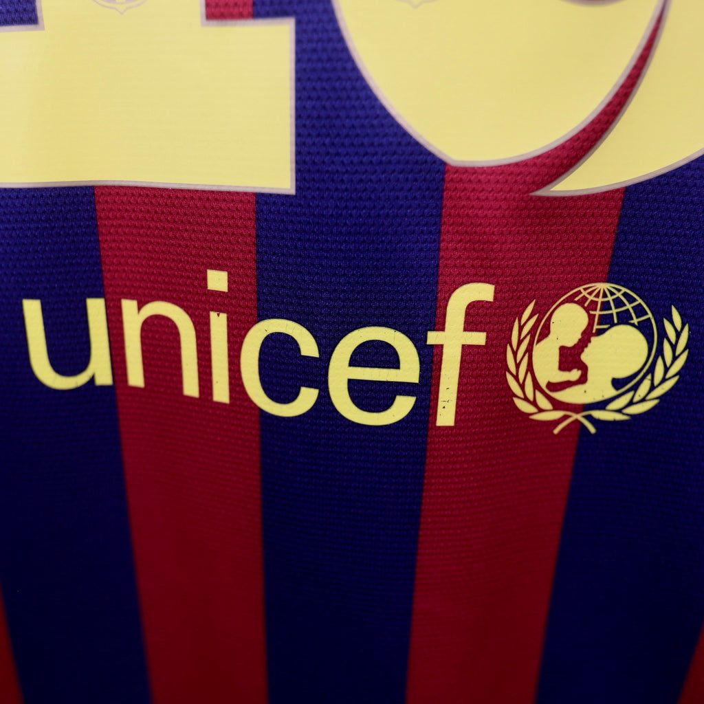 Barcelona 13/14 Home – Nike - Lionel Messi | Size L