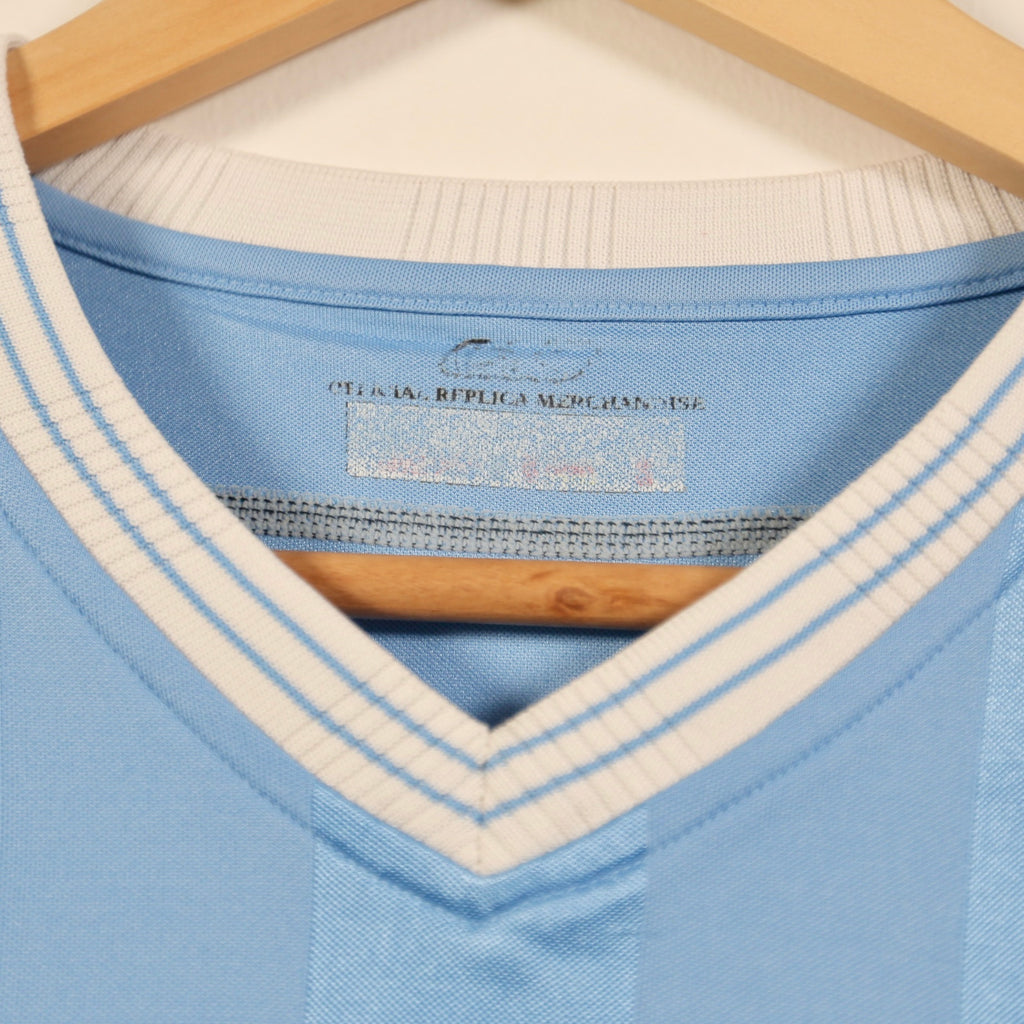 Manchester City 03/04 Home – Reebok - Nicolas Anelka | Size L