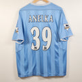 Manchester City 03/04 Home – Reebok - Nicolas Anelka | Size L
