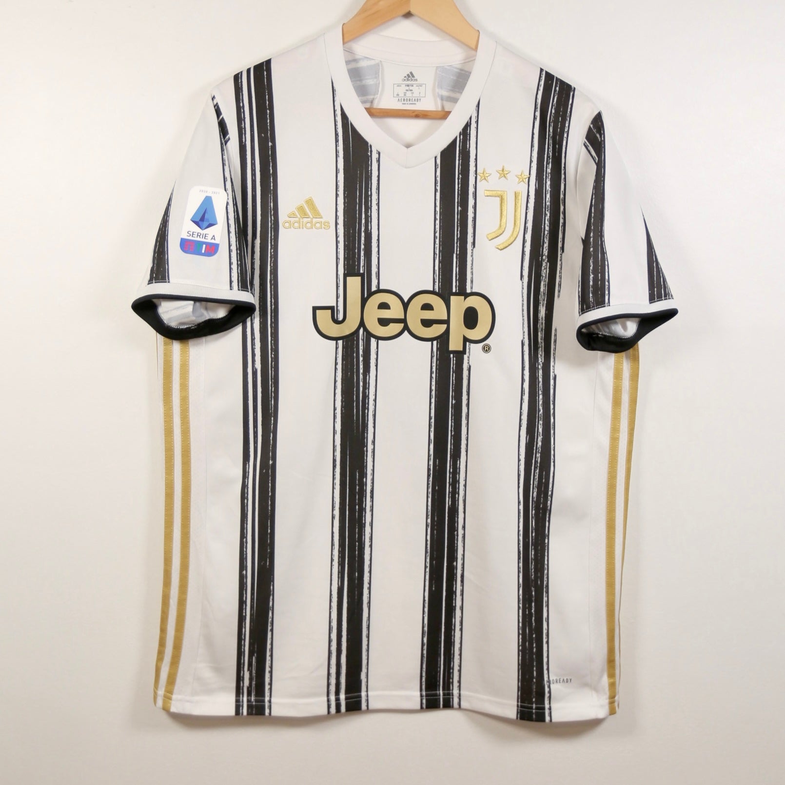 Juventus 20/21 Home - Adidas - Cristiano Ronaldo | Size L