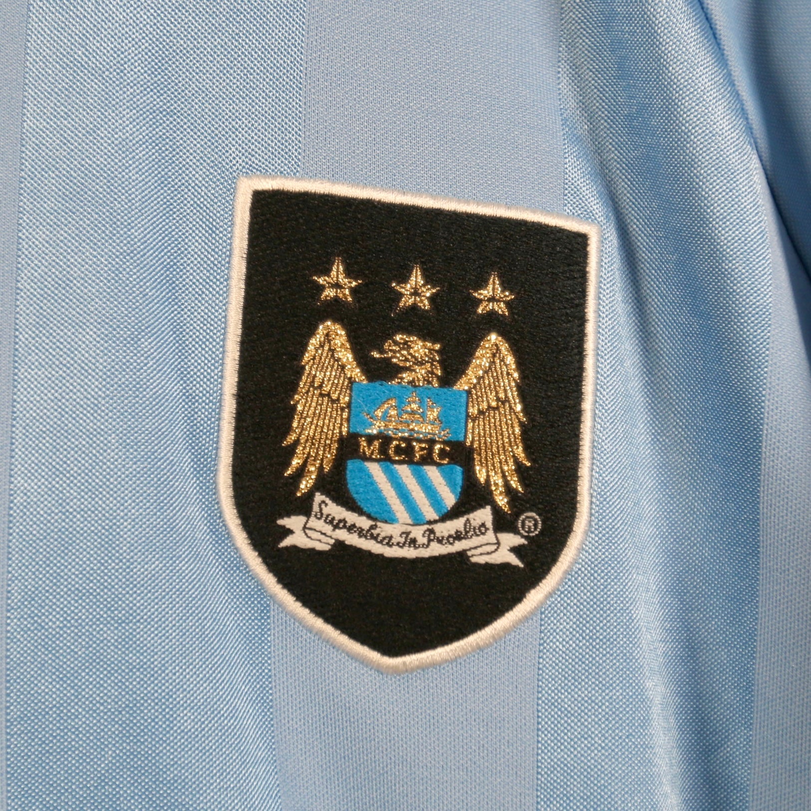 Manchester City 03/04 Home – Reebok - Nicolas Anelka | Size L