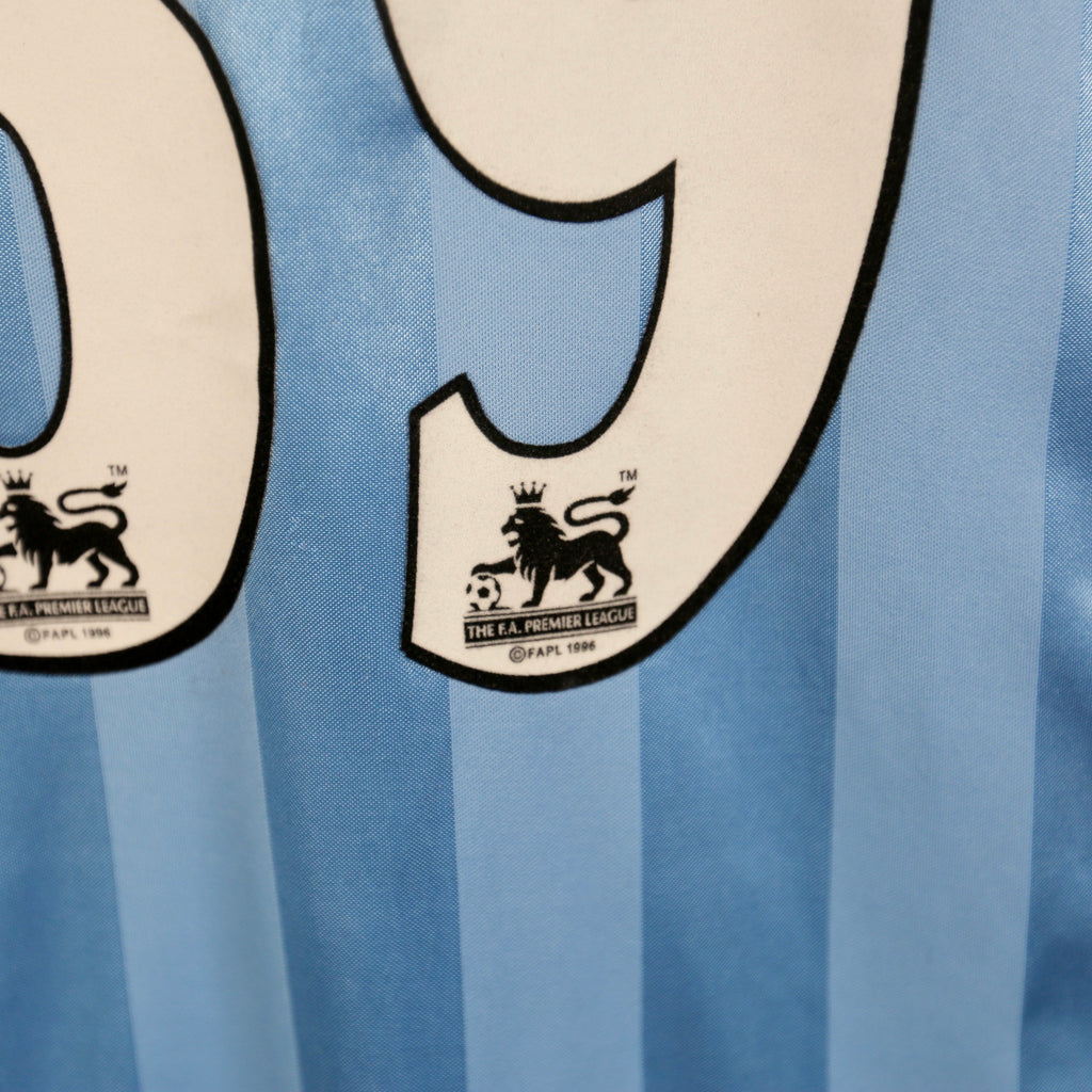 Manchester City 03/04 Home – Reebok - Nicolas Anelka | Size L