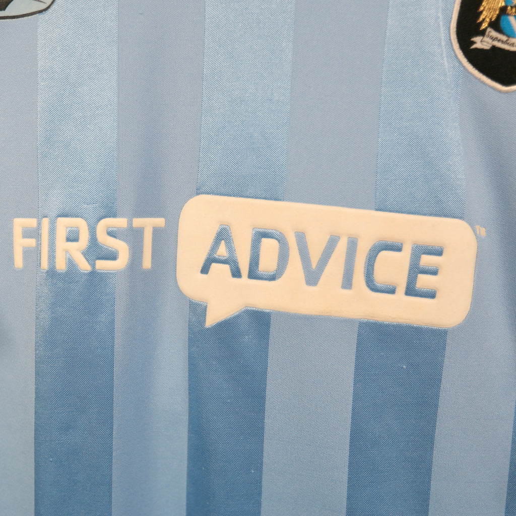 Manchester City 03/04 Home – Reebok - Nicolas Anelka | Size L