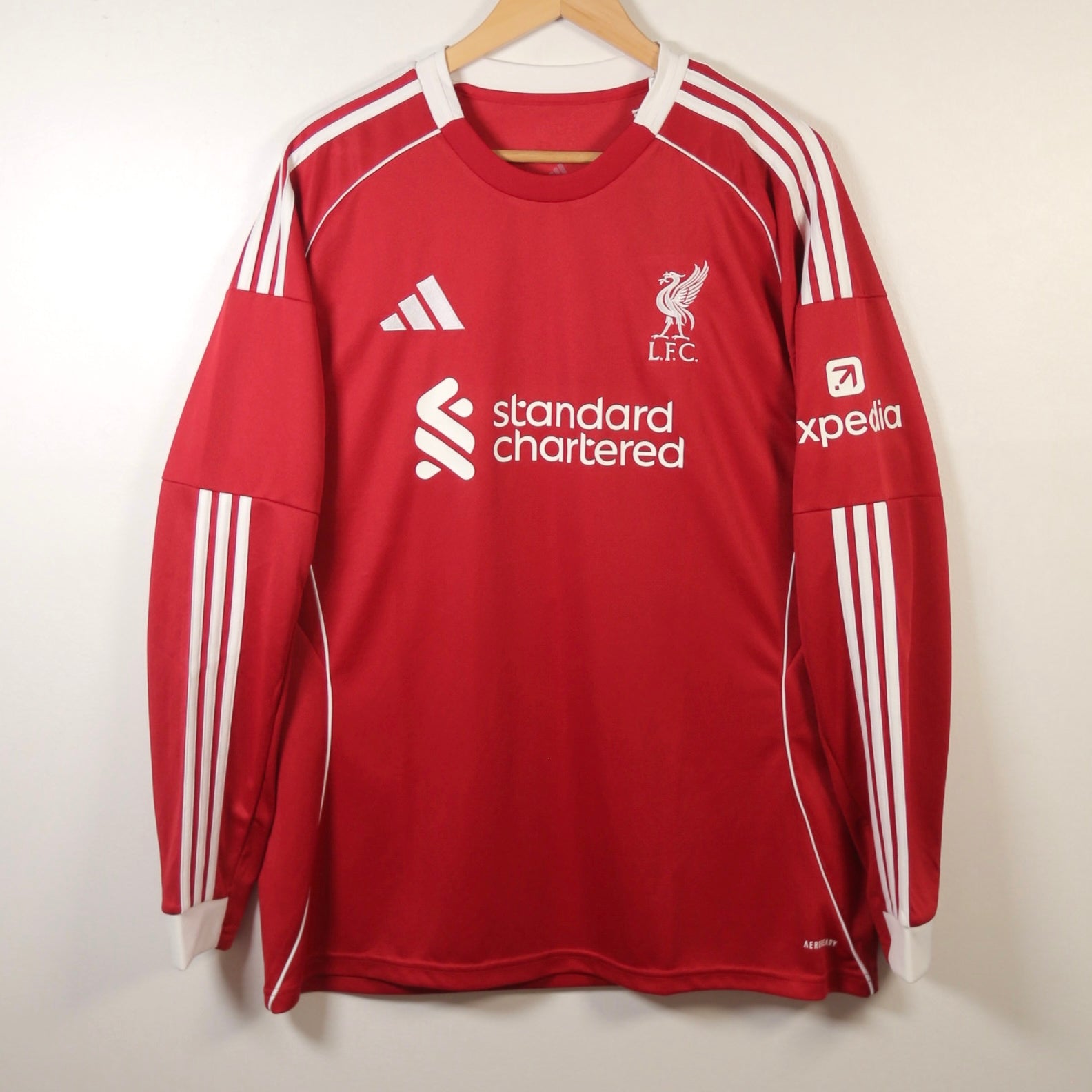 Liverpool 25/26 Home - Ekitike - Size XL - BNWT - LS