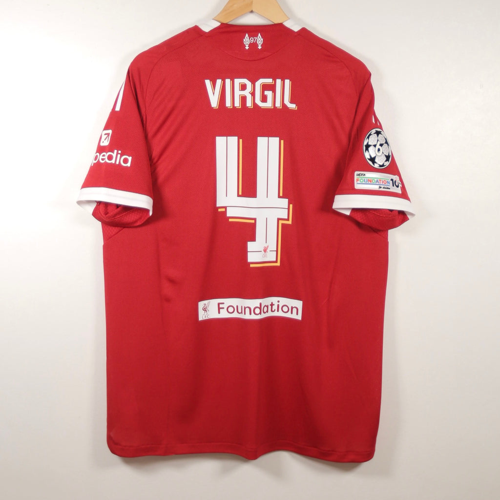 Liverpool 25/26 Home - Virgil van Dijk - Size XL - BNWT - PV
