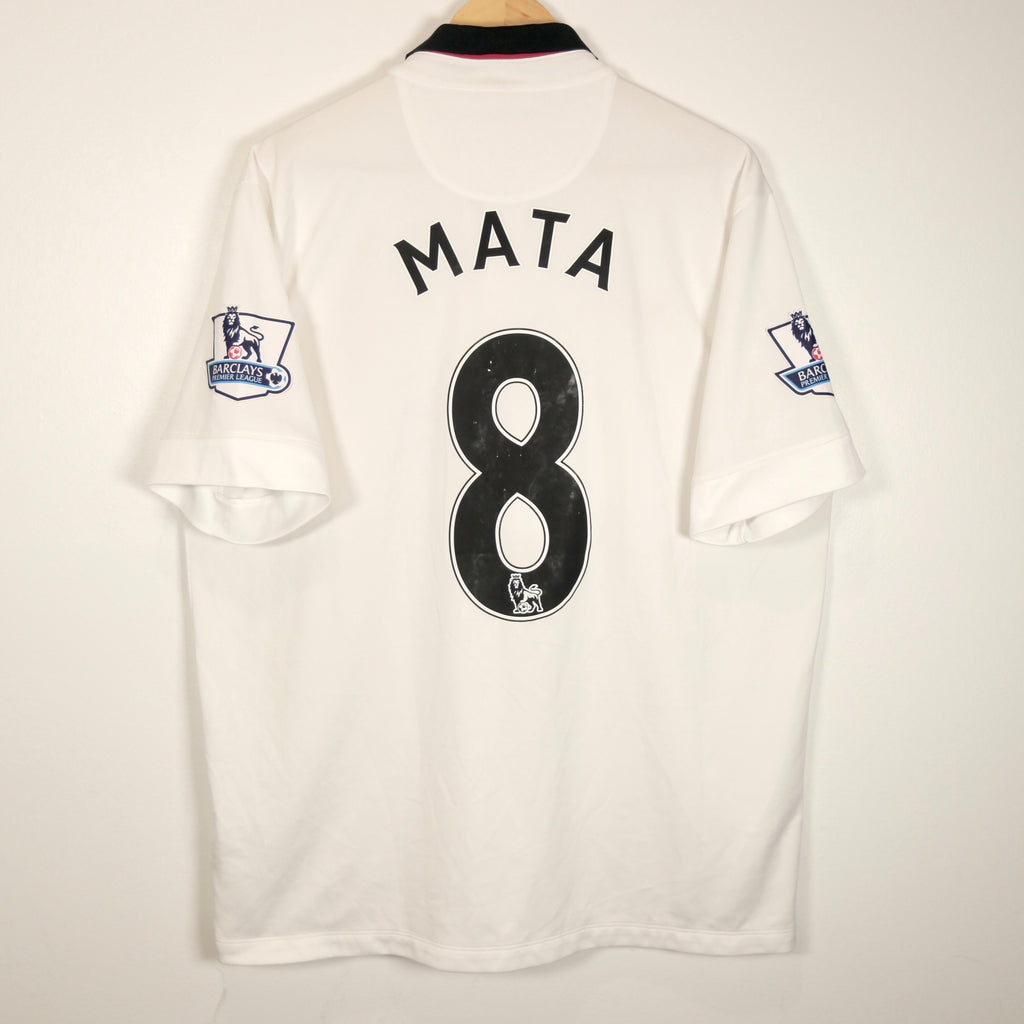Manchester United 14/15 Away - Juan Mata - Size XL - Authentic Nike