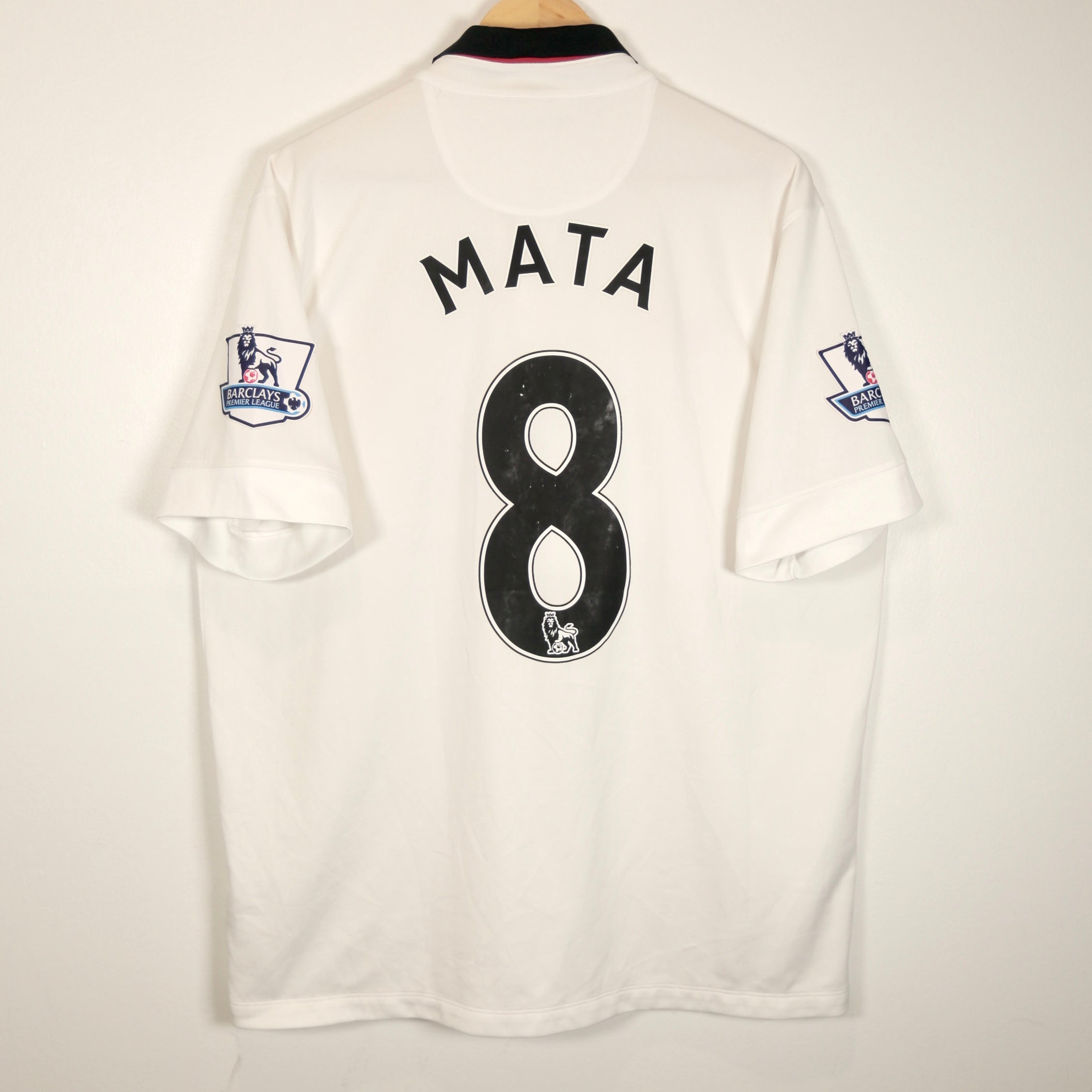 Manchester United 14/15 Away - Juan Mata - Size XL - Authentic Nike