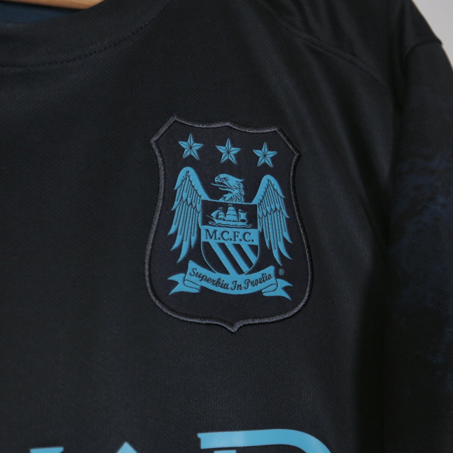 Manchester City 15/16 Away - Kun Aguero - Size L - Authentic Nike