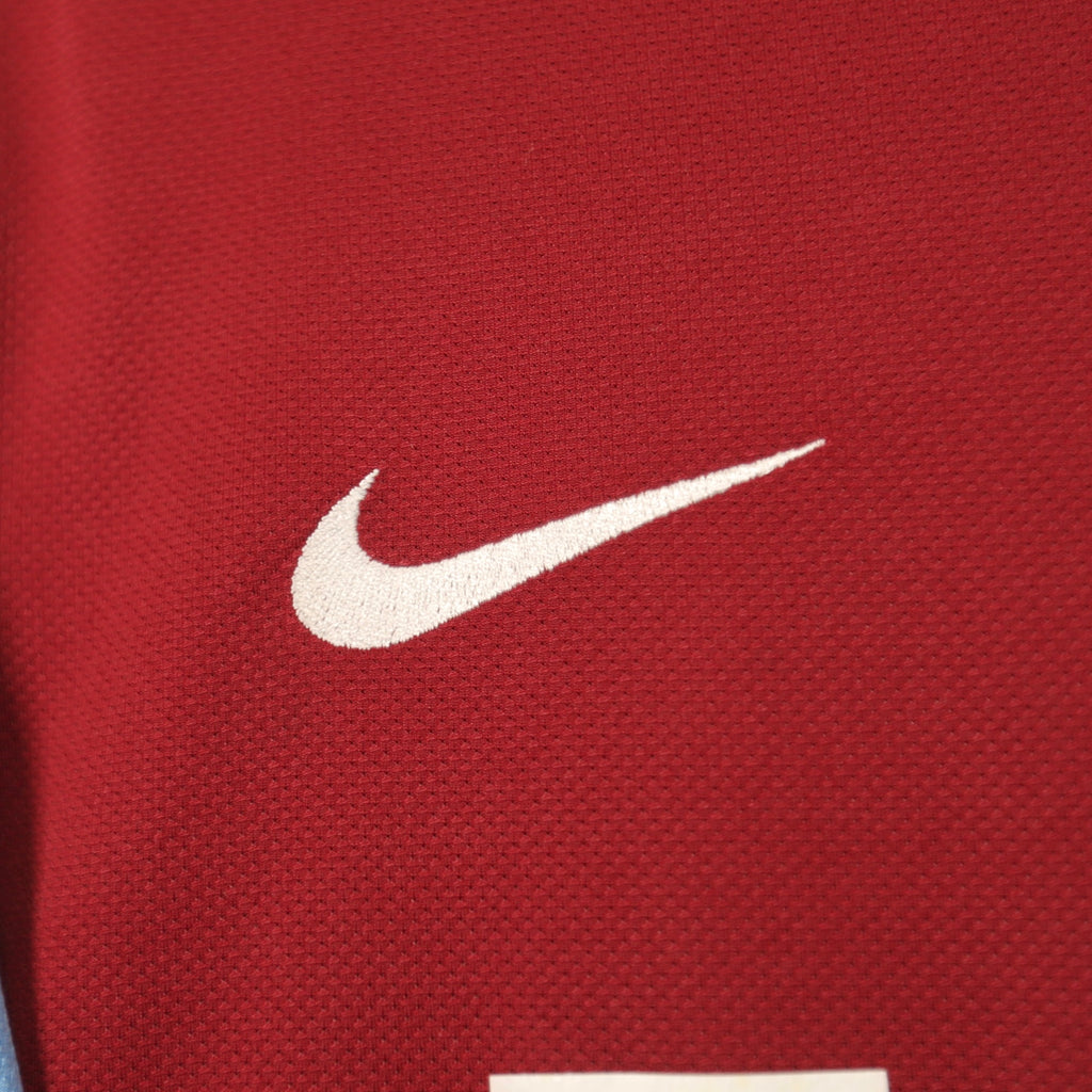 Aston Villa 10/11 Home - Robert Pires - Size M - Authentic Nike