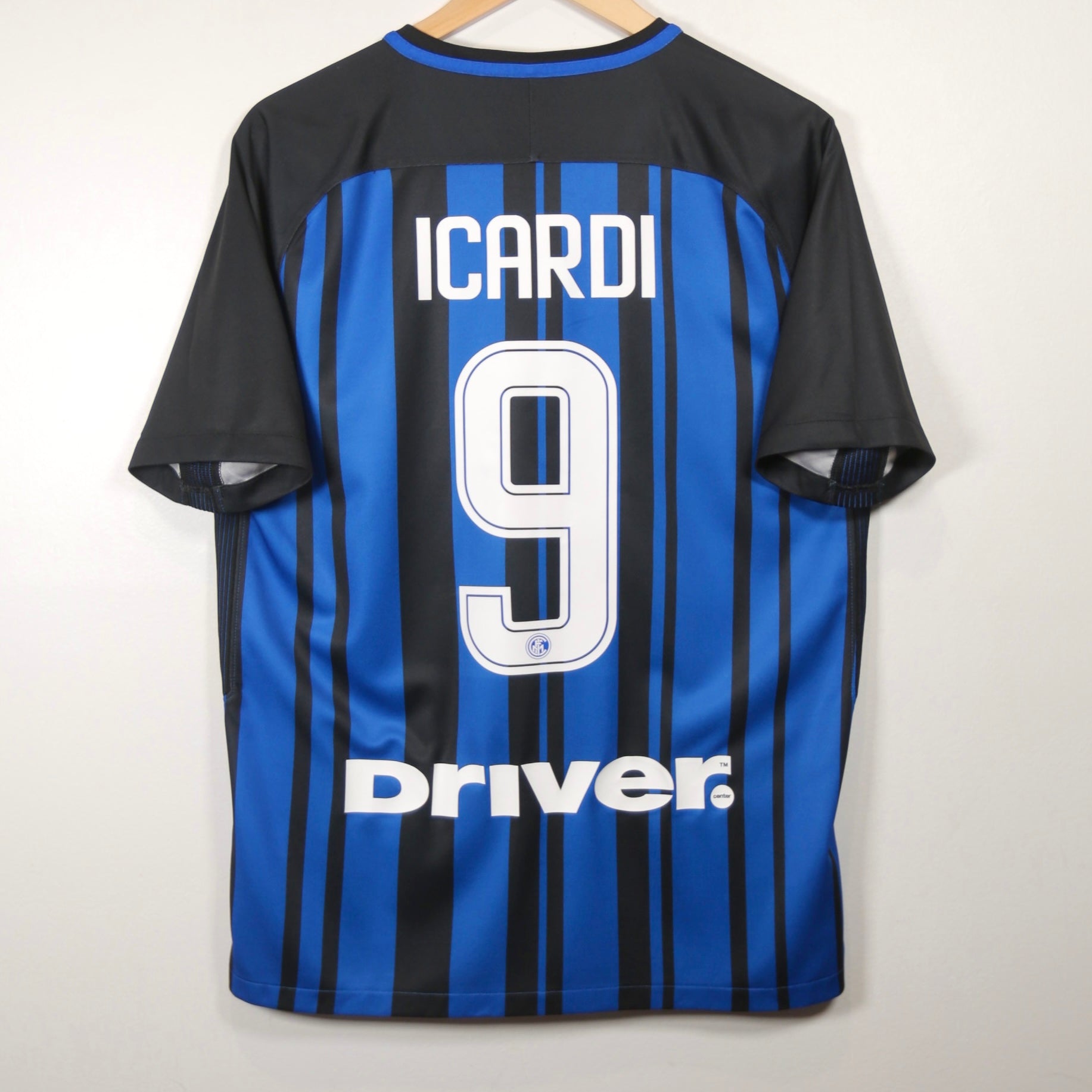 Inter 17/18 Home - Mauro Icardi - Size M - Authentic Nike