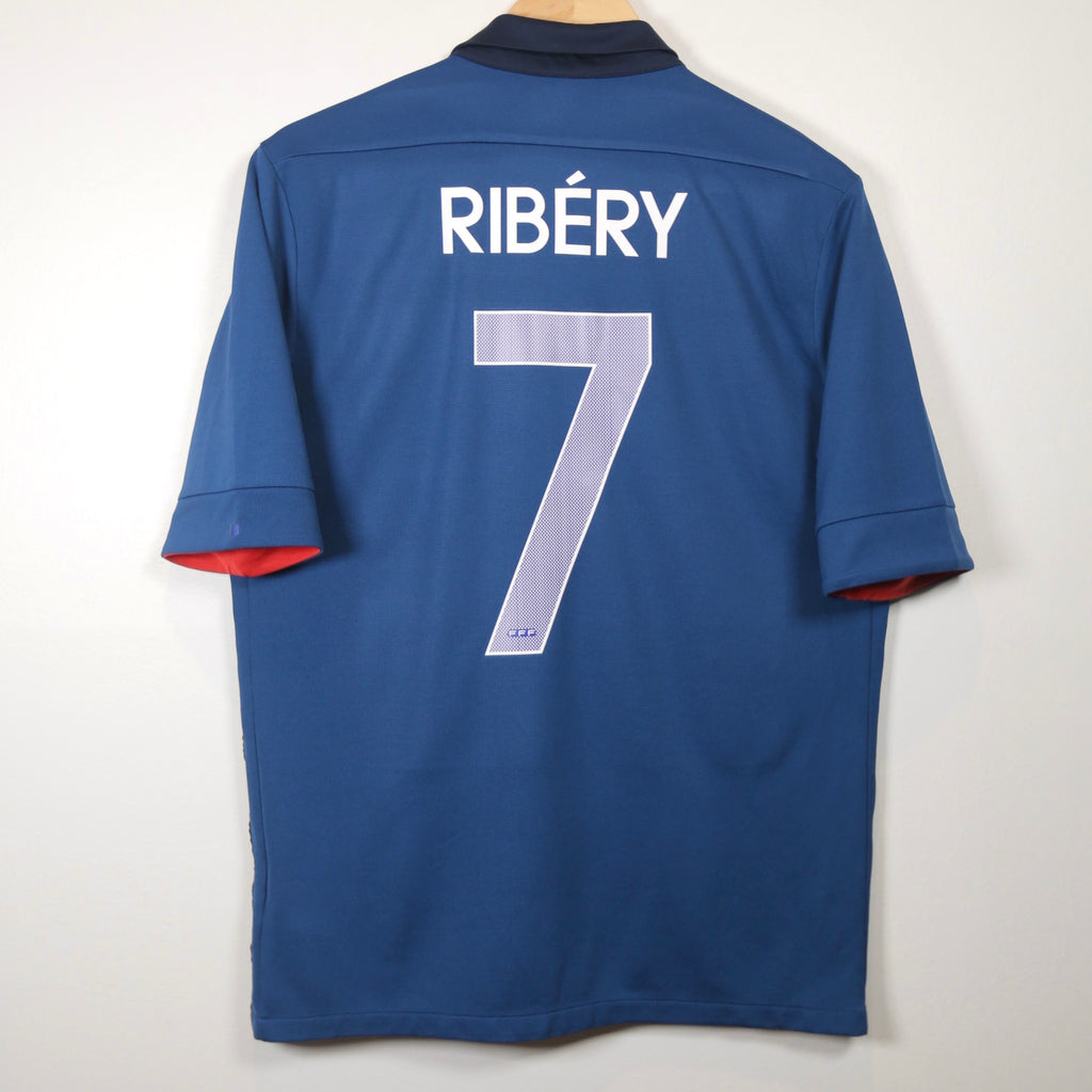 France 2011 Home - Franck Ribery - Size M - Authentic Nike