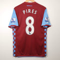Aston Villa 10/11 Home - Robert Pires - Size M - Authentic Nike