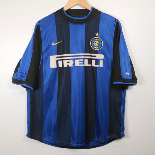 Inter 00/01 Home - Ronaldo - Size M - Authentic Nike