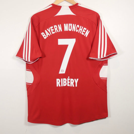 Bayern Munich 07/09 Home - Franck Ribery - Size L - Authentic Adidas