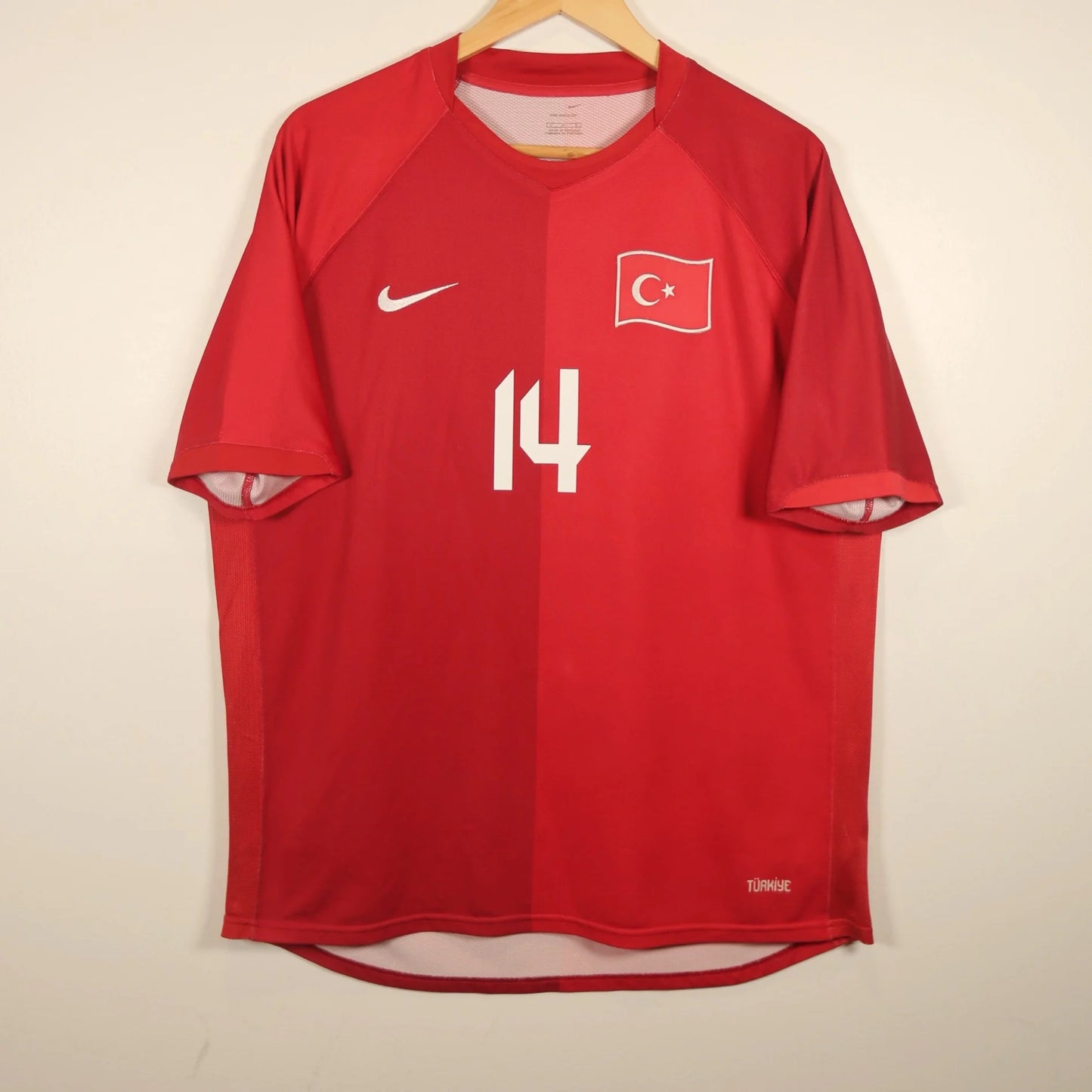 Turkey 2006 Home - Arda Turan - Size L - Authentic Nike