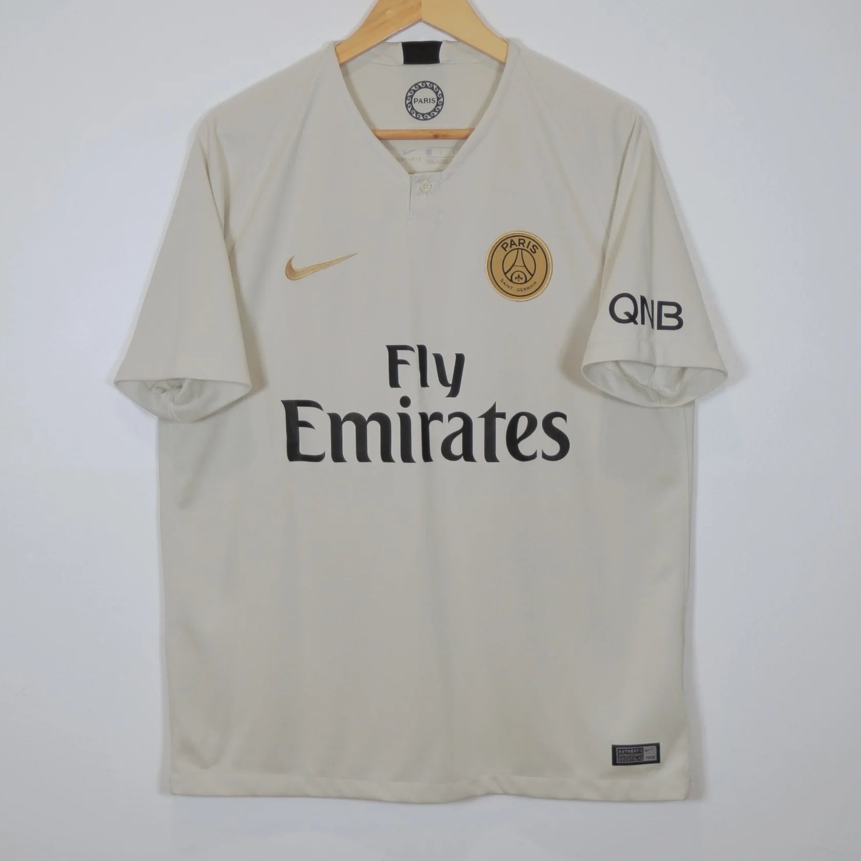 PSG 18/19 Away - Kylian Mbappe - Size L - Authentic Nike