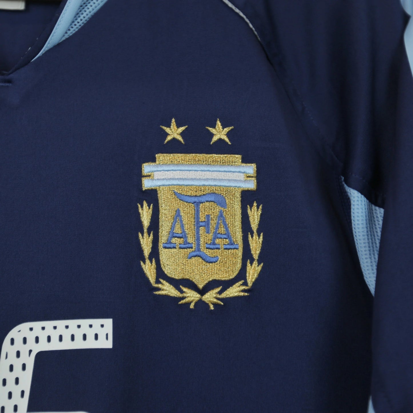 Argentina 2004 Away - Aimar - Size M - Authentic Adidas