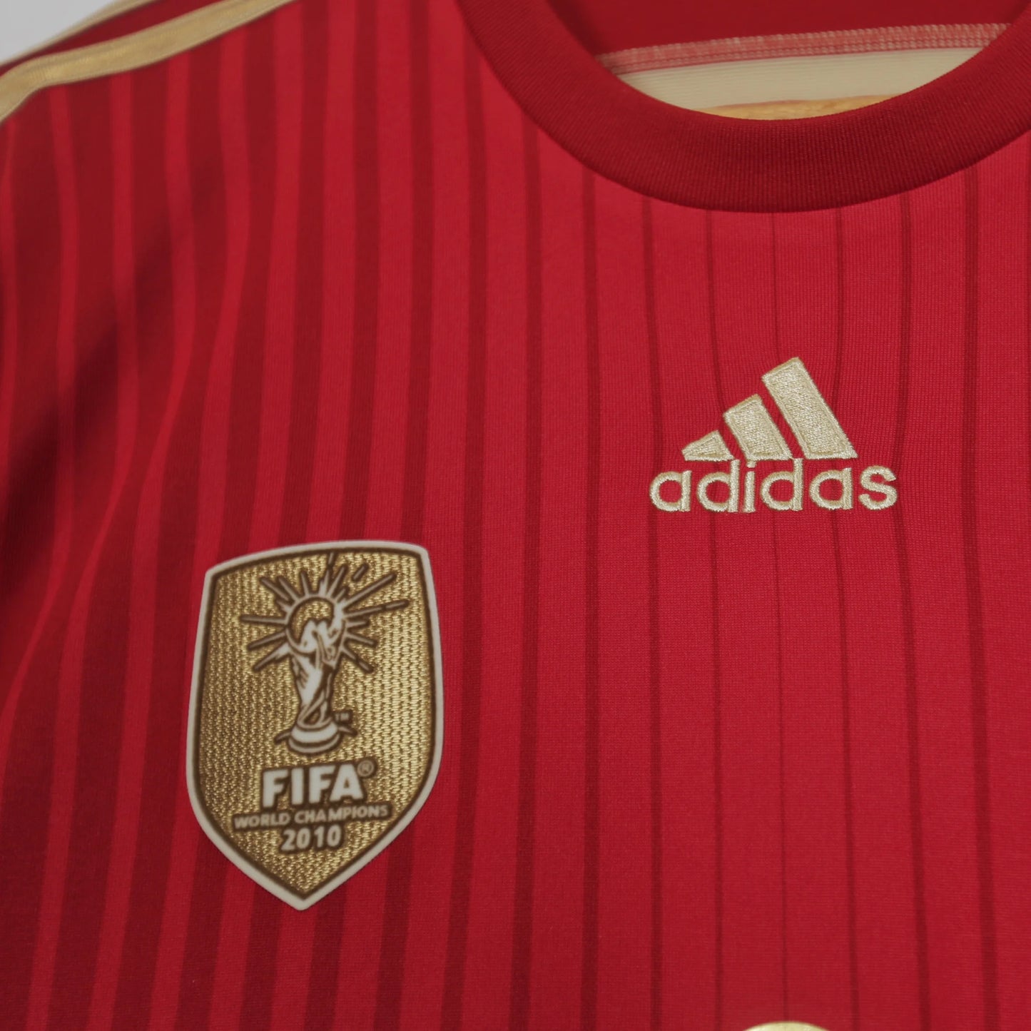 Spain 2014 Home - Andres Iniesta  - Size L - Authentic Adidas
