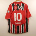 Sao Paulo 2009 Away - Hernanes - Size Men XL - Authentic Reebok