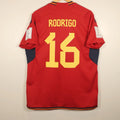 Spain 2022 Home - Rodri - Size XL - Authentic Adidas