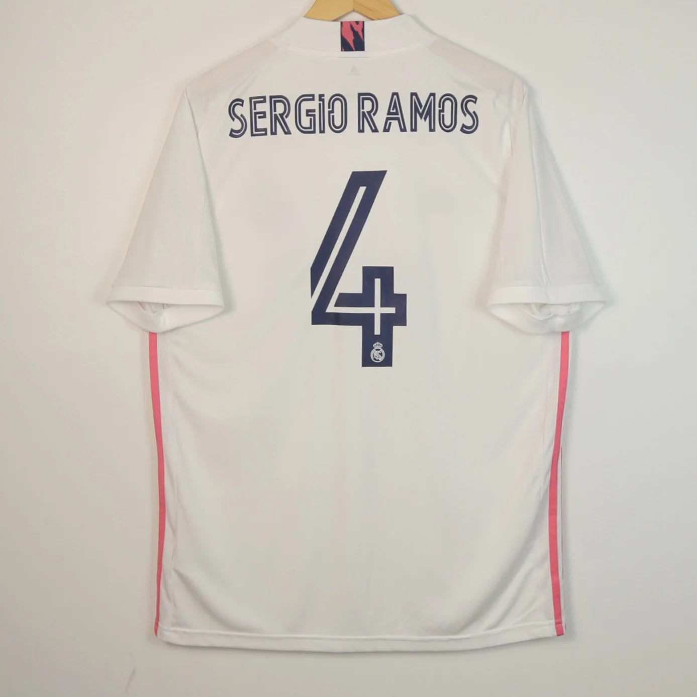 Real Madrid 20/21 Home - Sergio Ramos - Size L - Authentic Adidas