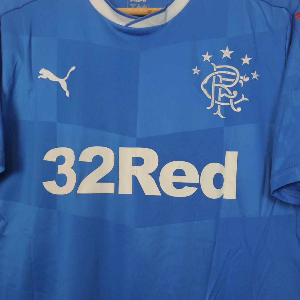 Rangers 16/17 Home - Size L - Authentic Puma