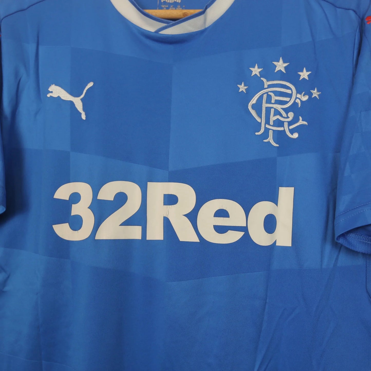 Rangers 16/17 Home - Size L - Authentic Puma