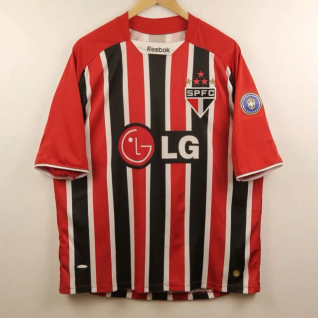 Sao Paulo 2009 Away - Hernanes - Size Men XL - Authentic Reebok