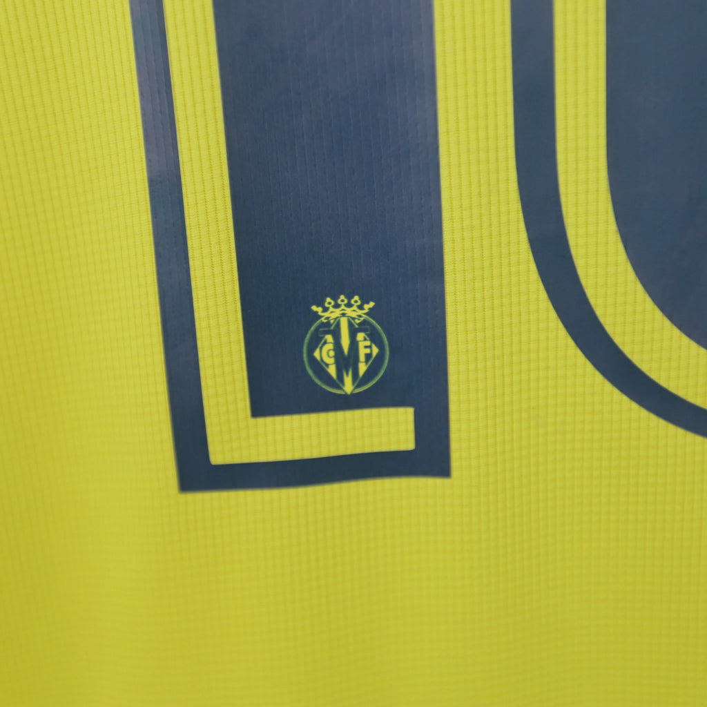 Villarreal 17/18 Home - Rodri - Size XL - Authentic Joma
