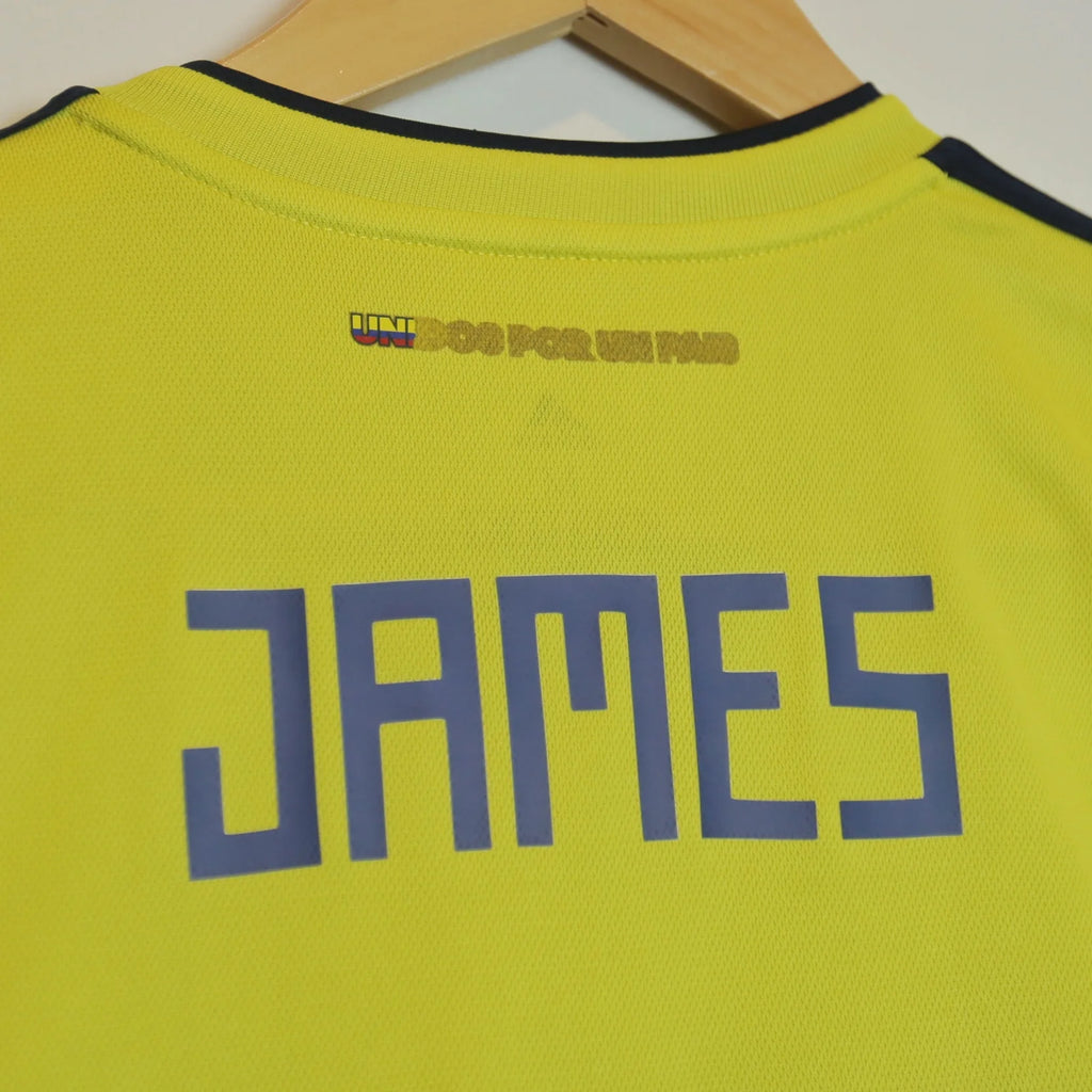 Colombia 2018 Home - James - Size M - Authentic Adidas
