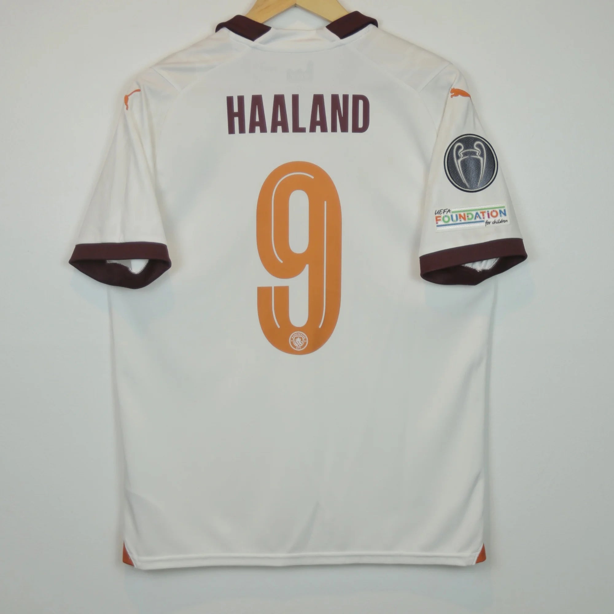 Manchester City 23/24 Away - Haaland - Size M - Authentic Puma