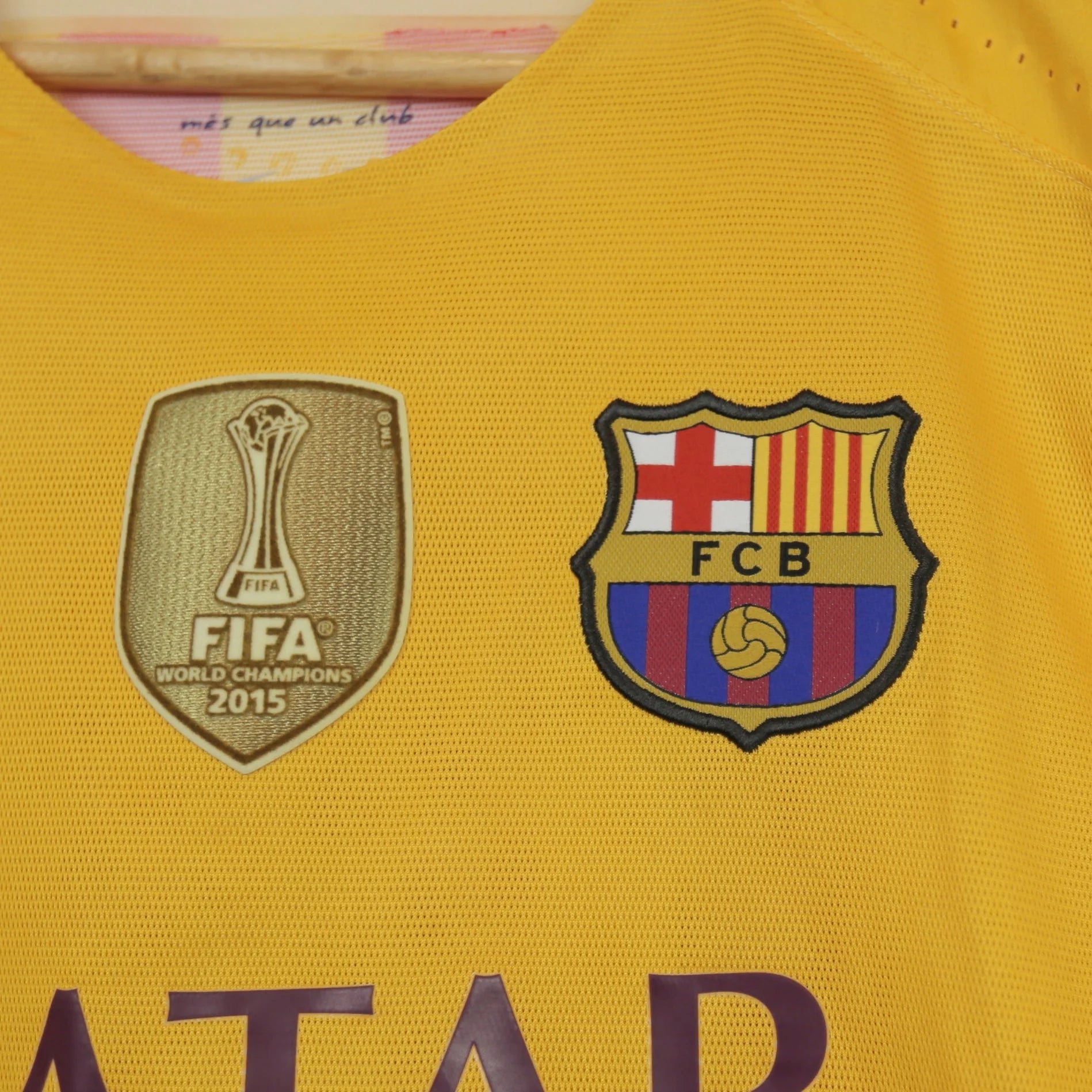 Barcelona 15/16 Away - S. Roberto - PI - Size L - Authentic Nike