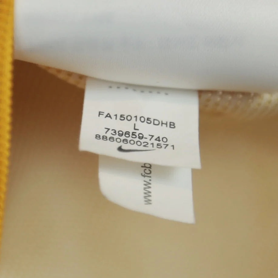 Barcelona 15/16 Away - S. Roberto - PI - Size L - Authentic Nike