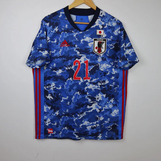 Japan 2020 Home - Mitoma - Size M - Authentic Adidas